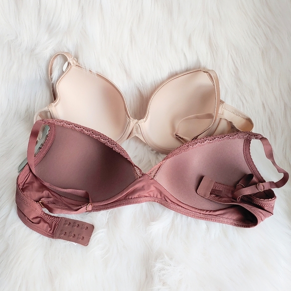 Huit & M&S Lightly-Lined Bras, 32D - Picture 2 of 7